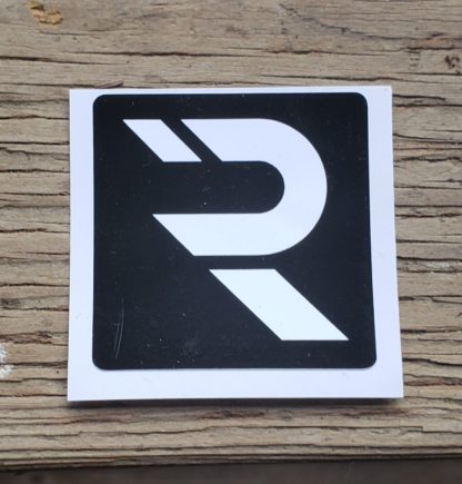 Solid White Sticker